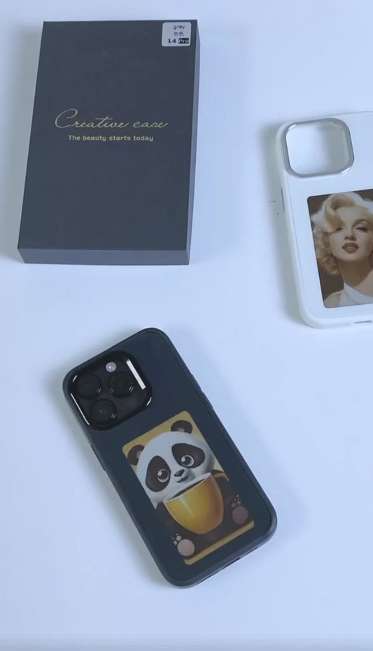 Custom Smart Display Phone Case – Personalised Photo E-Ink Phone Cover